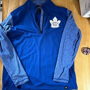 Toronto maple leaves 1/4 zip
